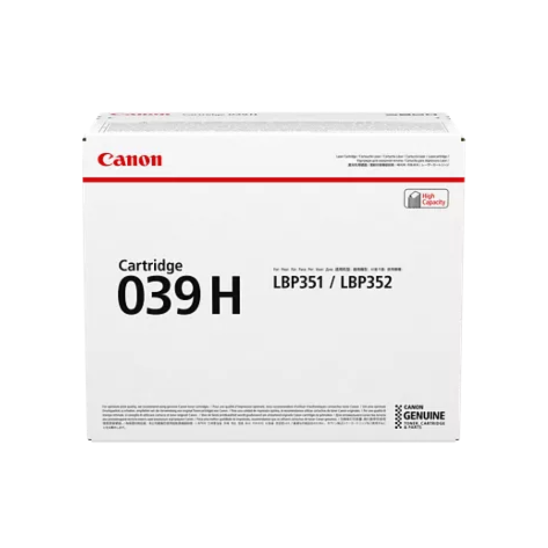 Canon Toner Cartridge 039 H/Yield Black - LBP351x / LBP352x - Yield 25 000