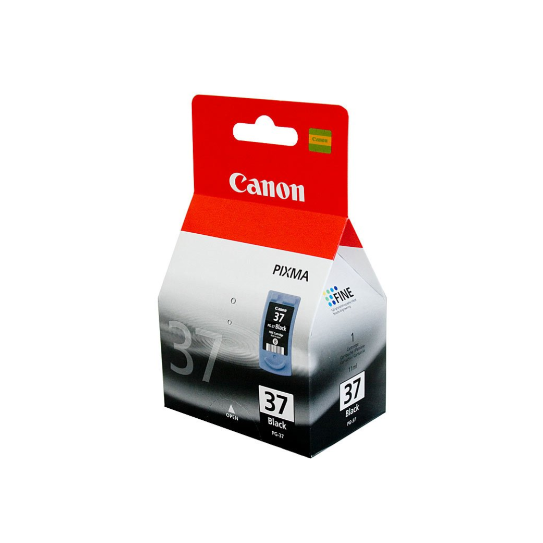 Canon PG-37 Black Ink Cartridge = 219 pages