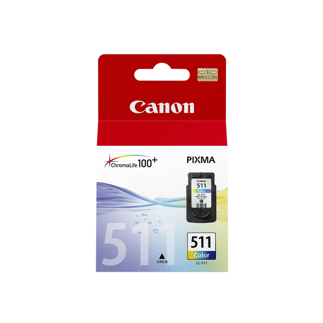 Canon CL-511 Color Ink Cartridge = 244 pages