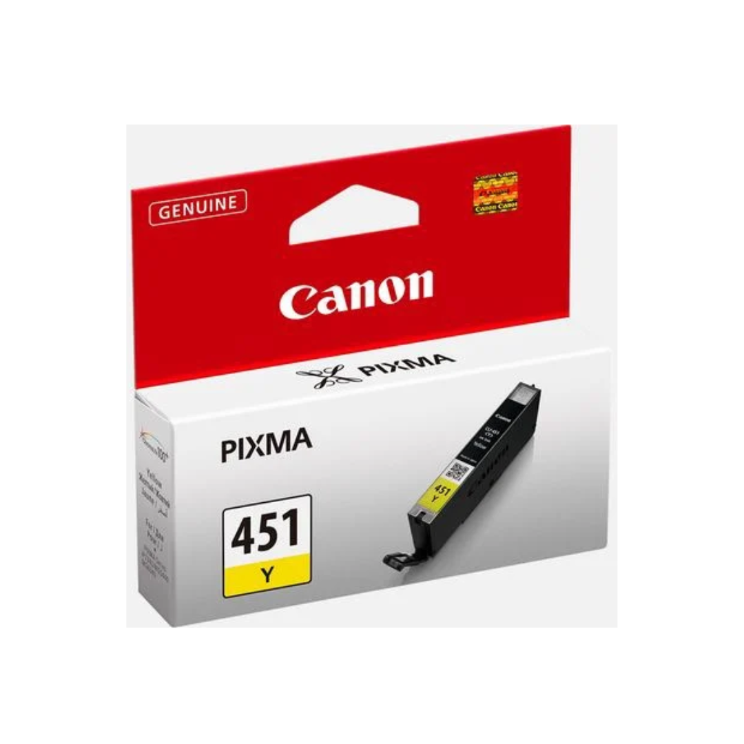 Canon CLI-451 Yellow Ink Cartridge = 330 pages