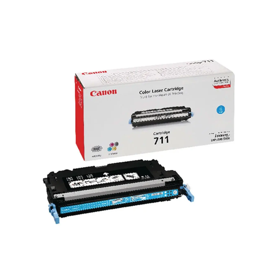 Canon Toner Cartridge 711 Cyan - LBP5300, LBP5360, MF9130, 9170, 9220Cdn, 9280Cdn = 6,000 pages