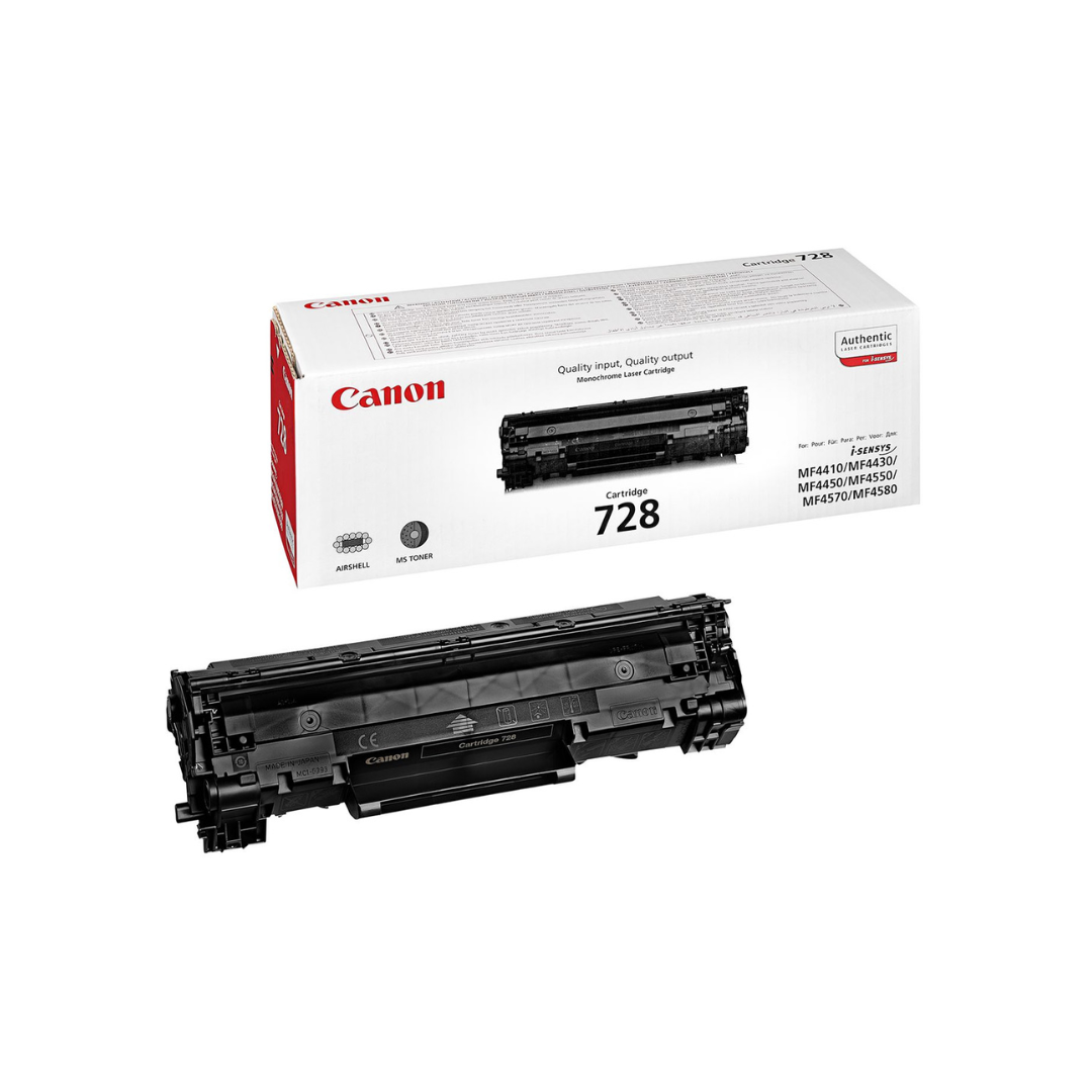 Canon Toner Cartridge 728 Black - MF44xx, MF45xx, MF47xx, MF48xx, FAX L-150, L-170, L-410 = 2,100 pages