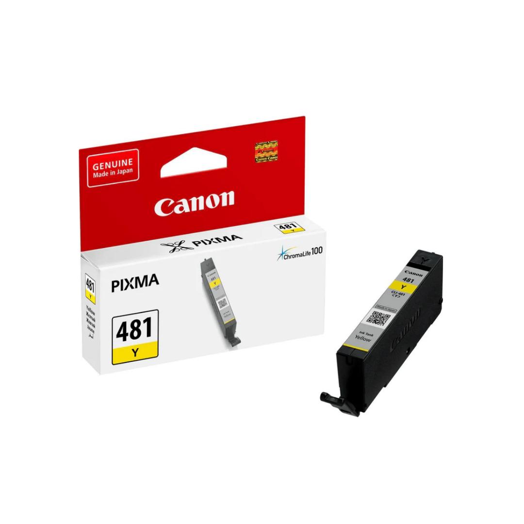 Canon CLI-481 Yellow Ink Cartridge = 330 pages
