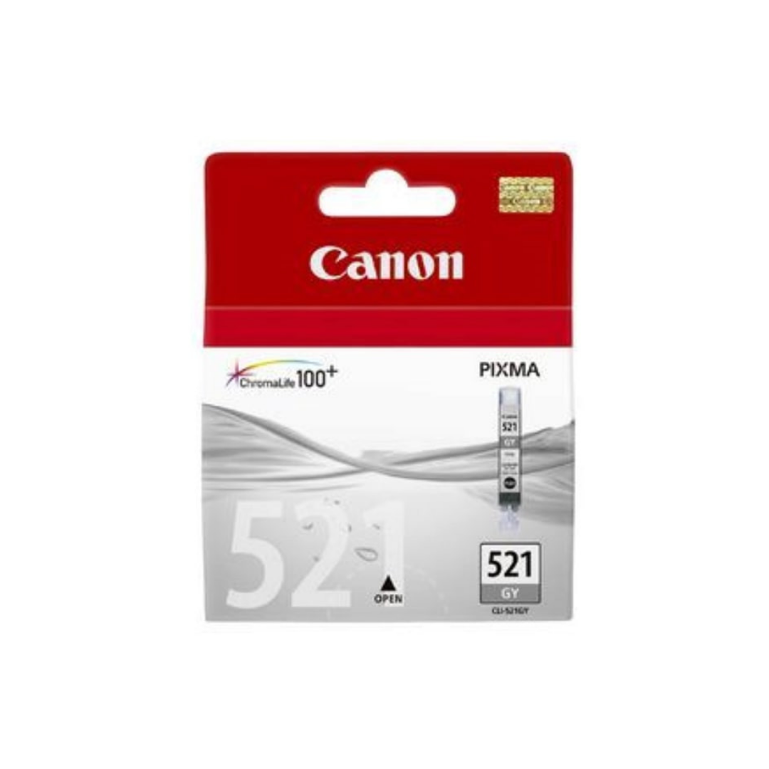 Canon CLI-521 Grey Ink Tank = 1,395 pages