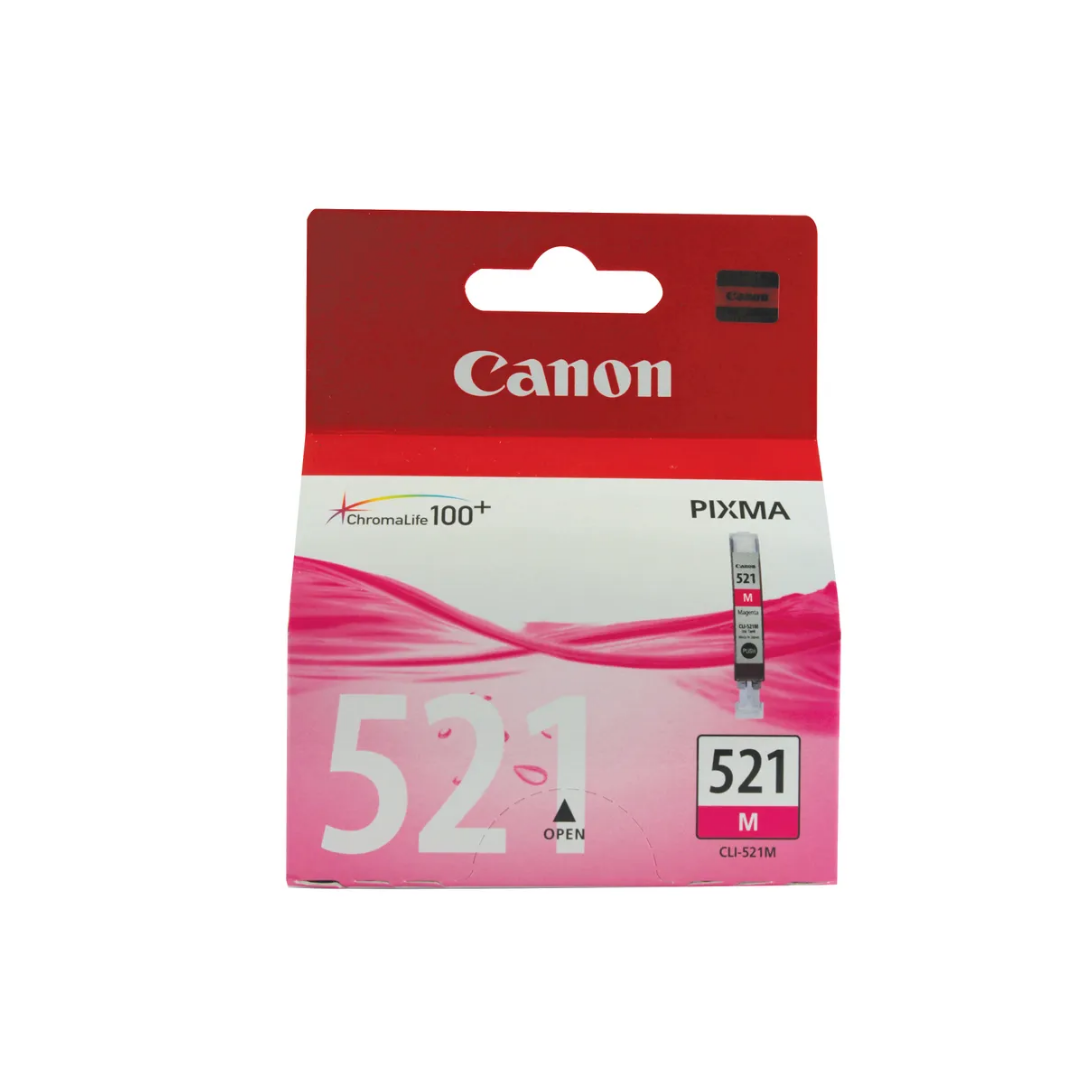 Canon CLI-521 Magenta Ink Tank = 447 pages