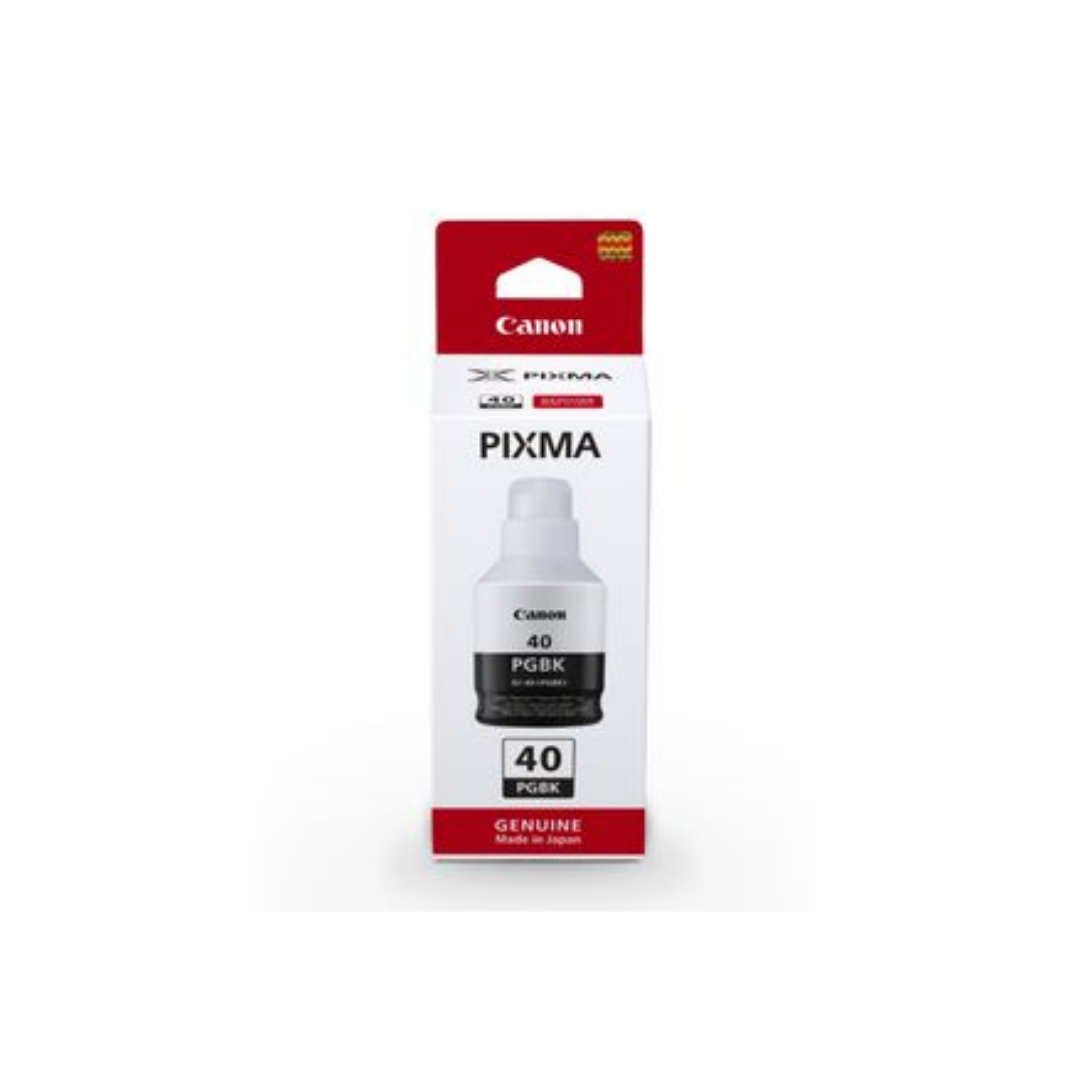 Canon GI-40 Black Ink Bottle = 6,000 pages