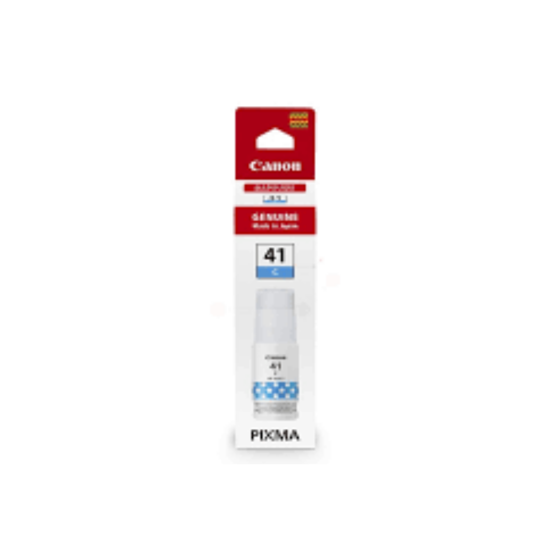 Canon GI-41 Cyan Ink Bottle = 7,700 pages