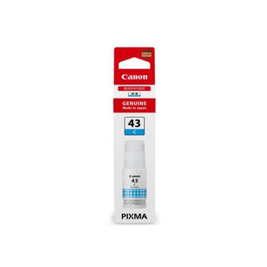 Canon GI-43 Cyan Ink Bottle = Yield of 3,800 4 x 6 photos