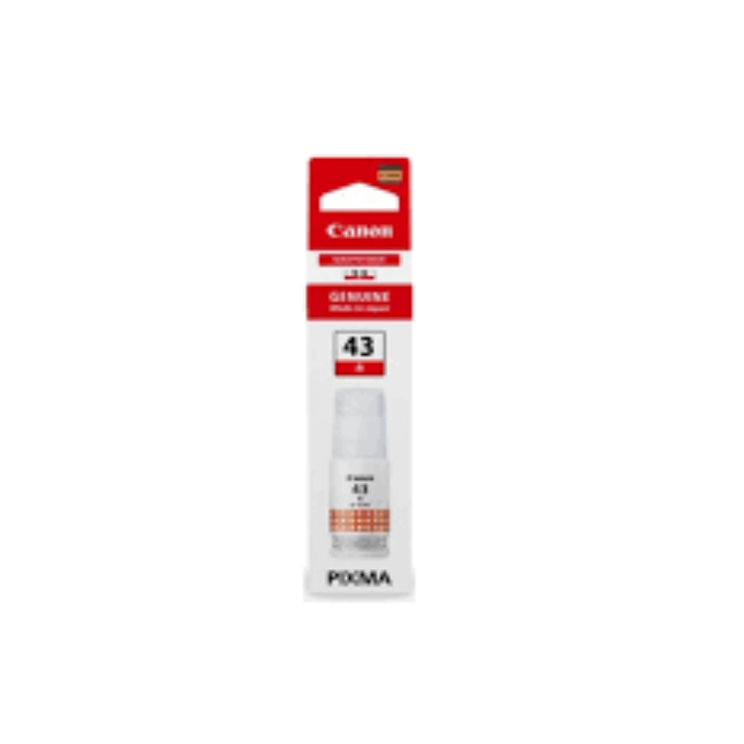 Canon GI-43 Red Ink Bottle = Yield of 3,800 4 x 6 photos