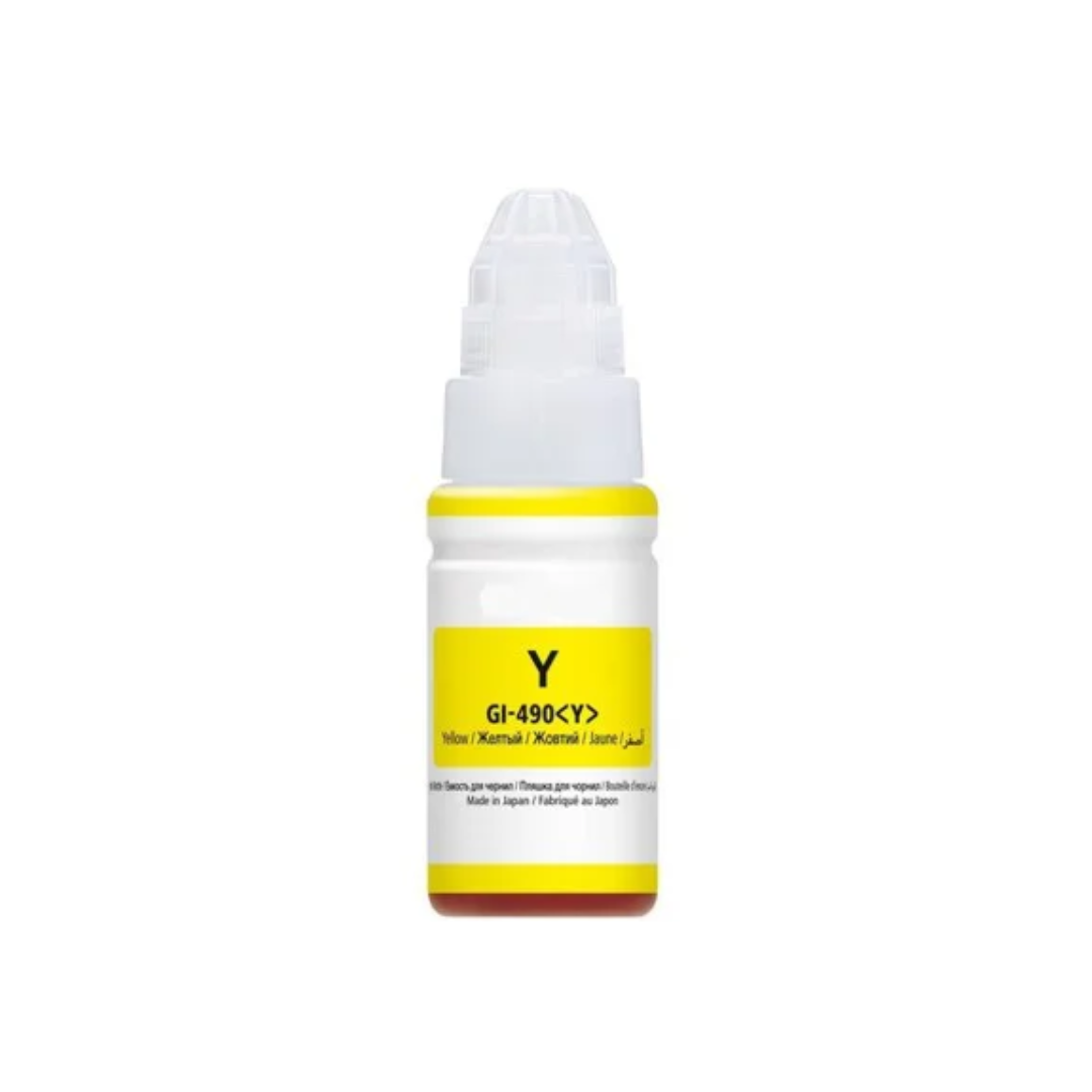 Canon GI-490 Yellow Ink Bottle = 7,000 pages