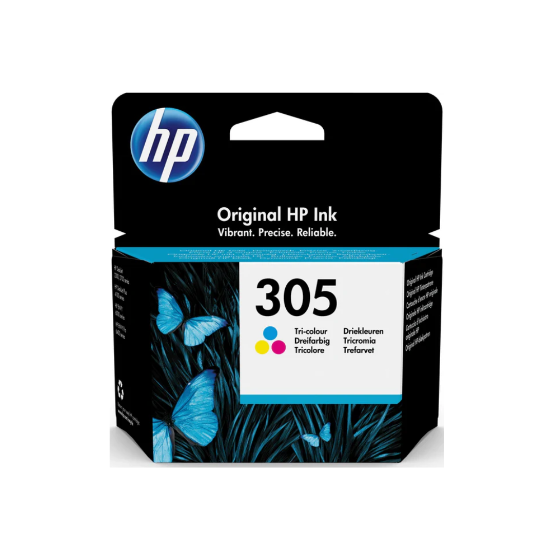 HP 305 Tri-color Original Ink Cartridge