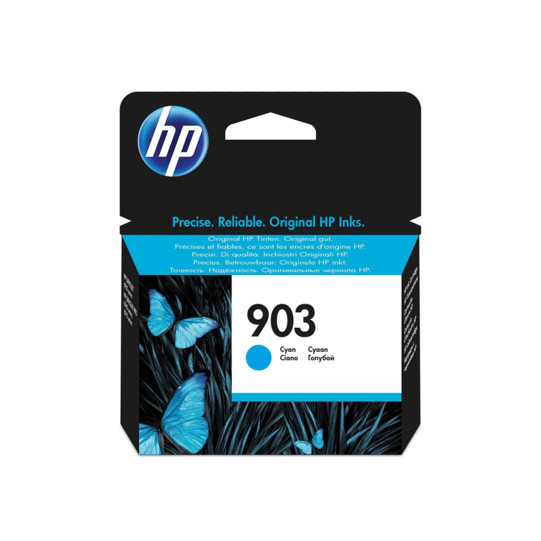 HP 903 Cyan Original Ink Cartridge. ~315 pages