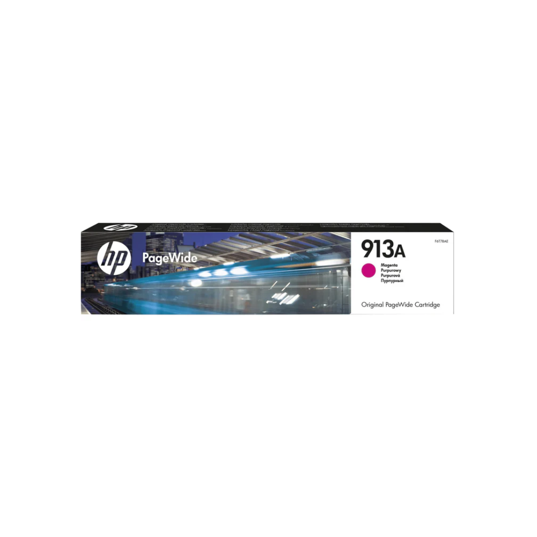 HP 913A Magenta Original PageWide Cartridge. ~3,000 pages