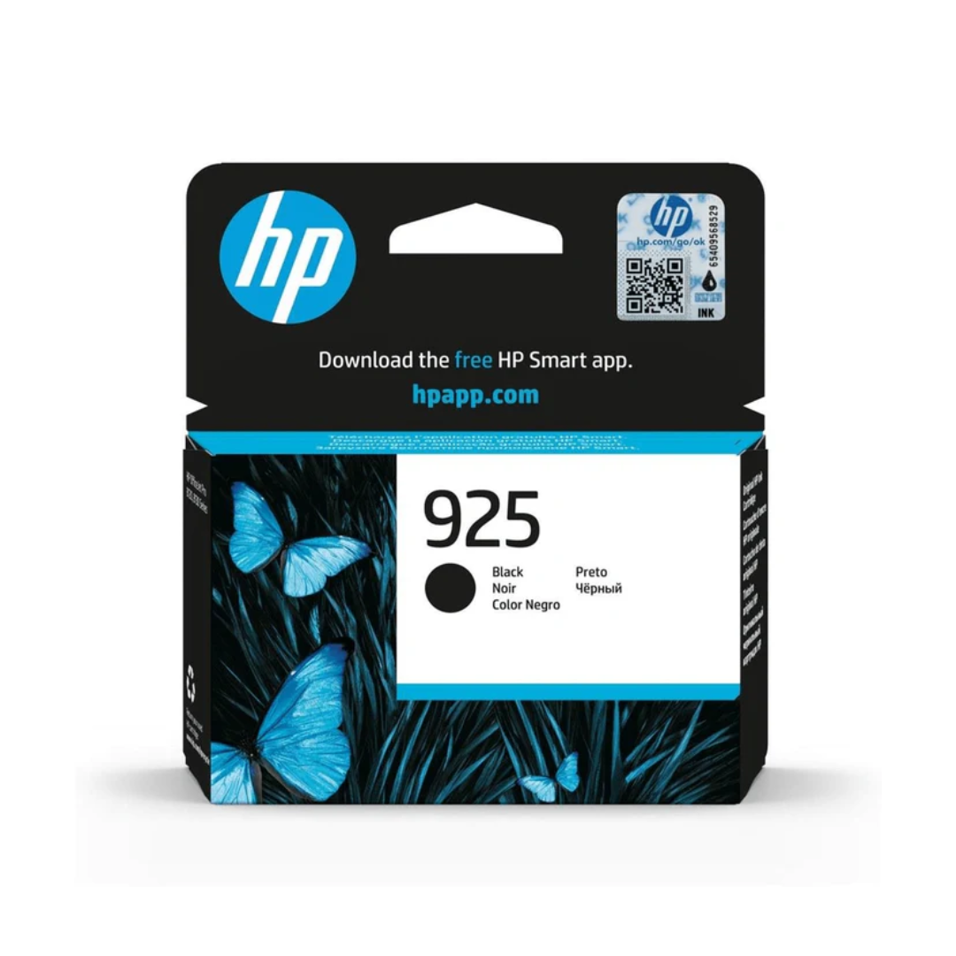 HP 925 Black Original Ink Cartridge. ~500 pages