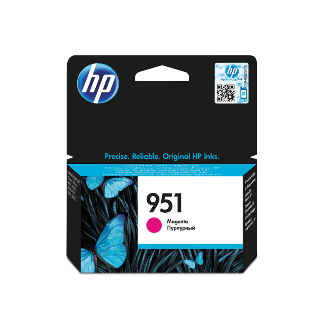 HP 951 Magenta Original Ink Cartridge. ~700 pages