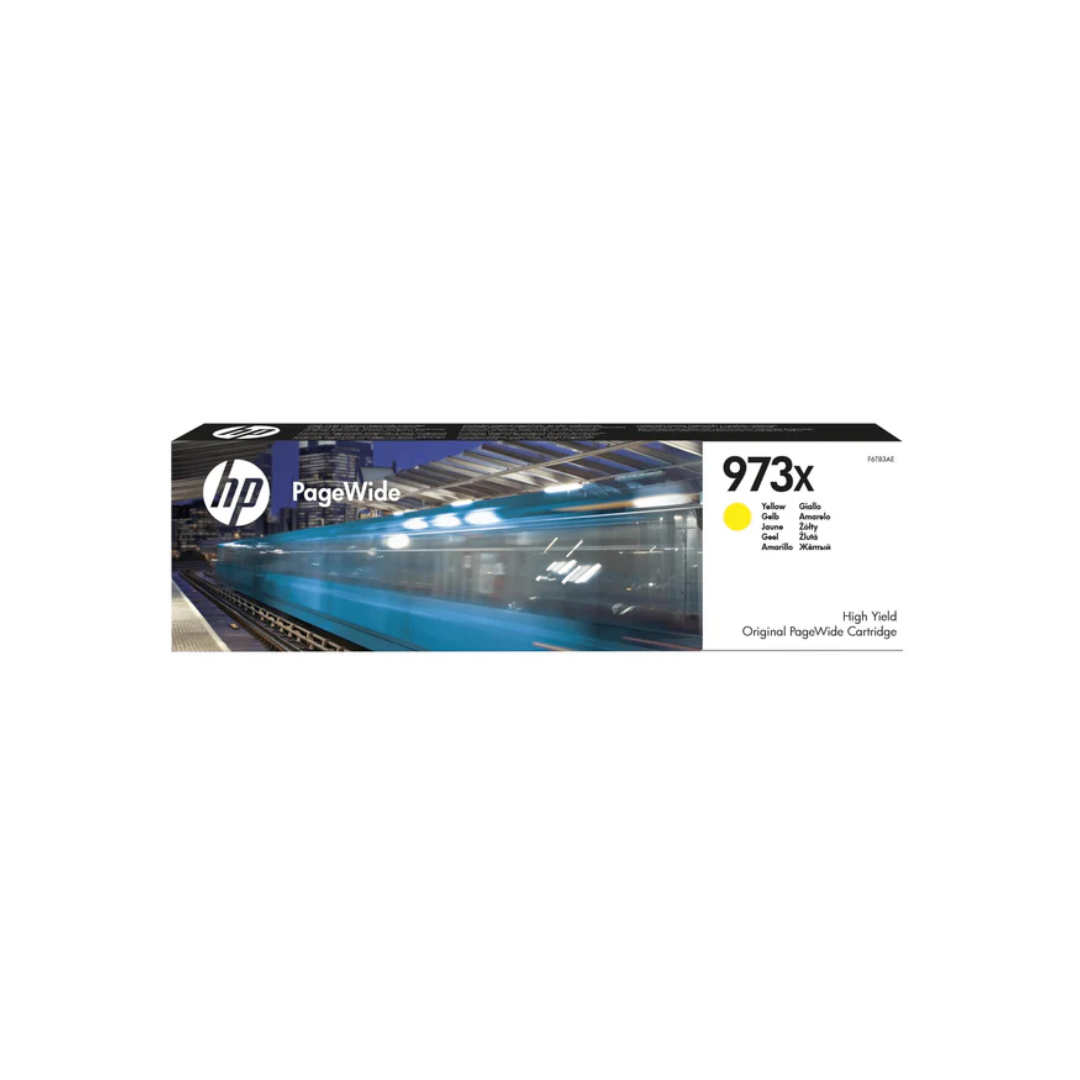HP 973X High Yield Yellow Original PageWide Cartridge. ~7,000 pages