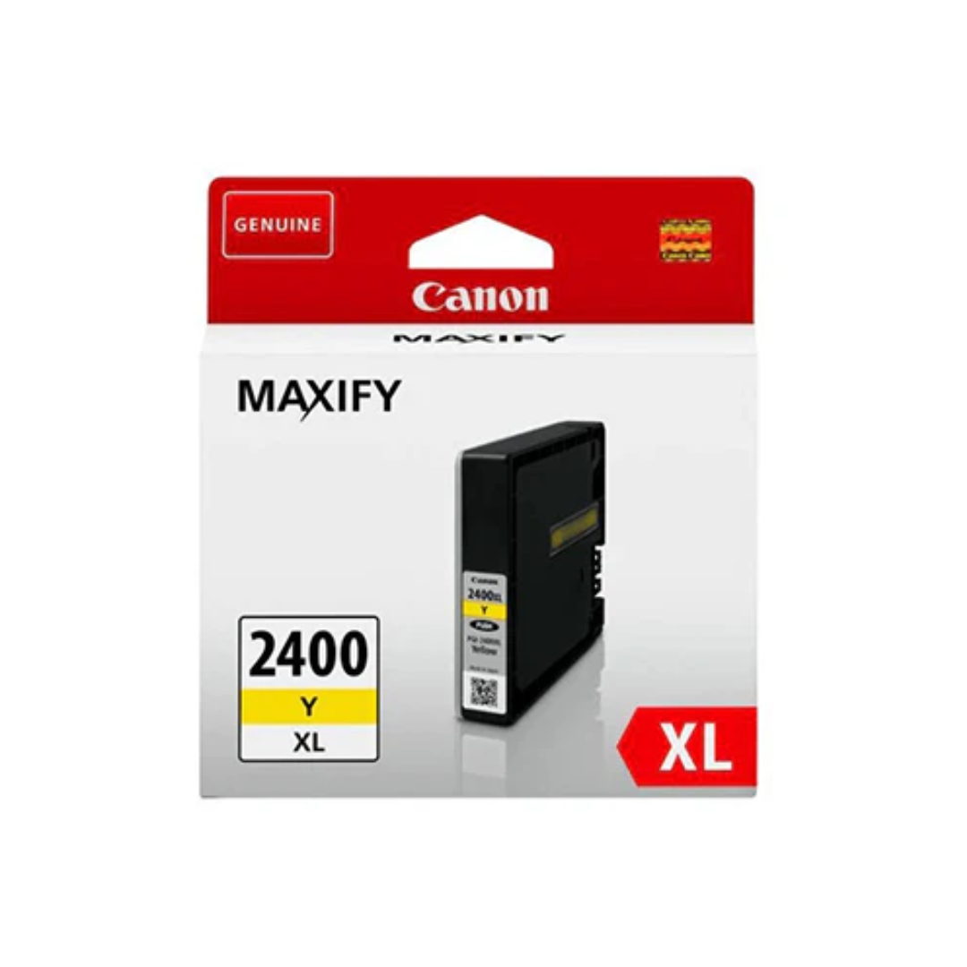 Canon PGI-2400XL Yellow Ink Cartridge - IB4040, IB4140, MB5040, MB5140, MB5340, MB5440 = 1,500 pages