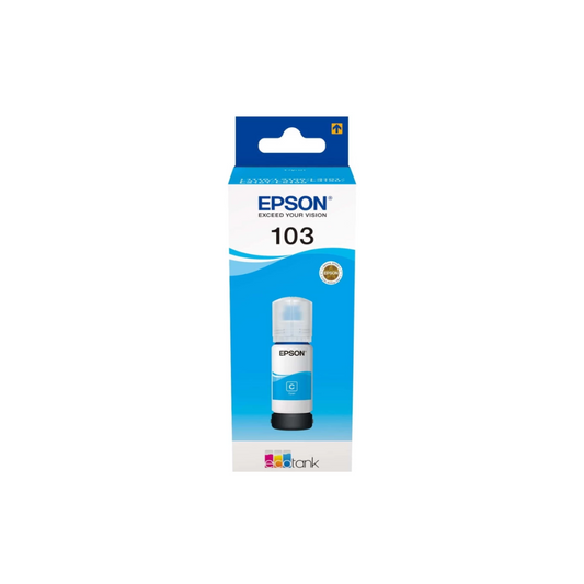 Epson 103 EcoTank Original Cyan Ink Bottle