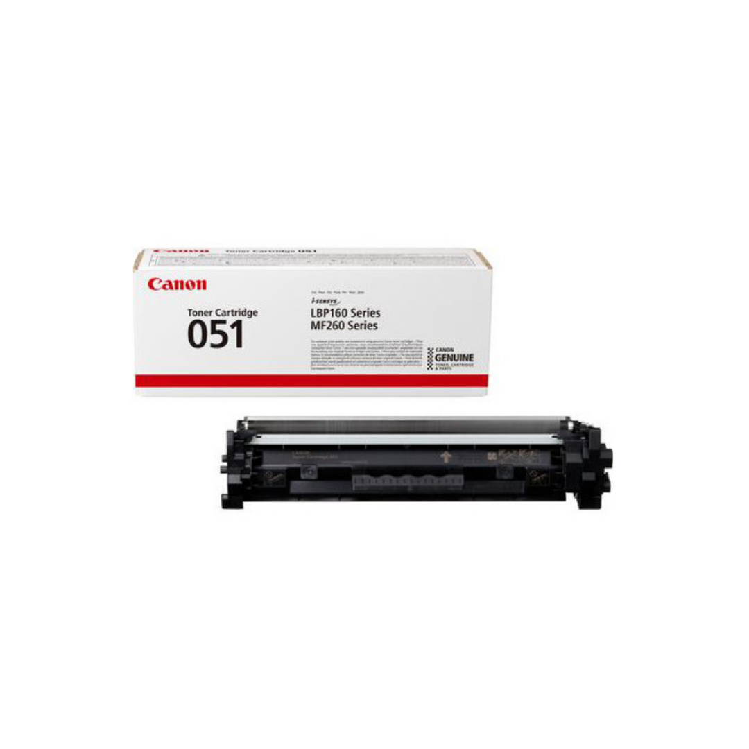 Canon Toner CRG 051 Black - LBP162dw / MF264dw / MF267dw / MF269dw - Yield 1 700