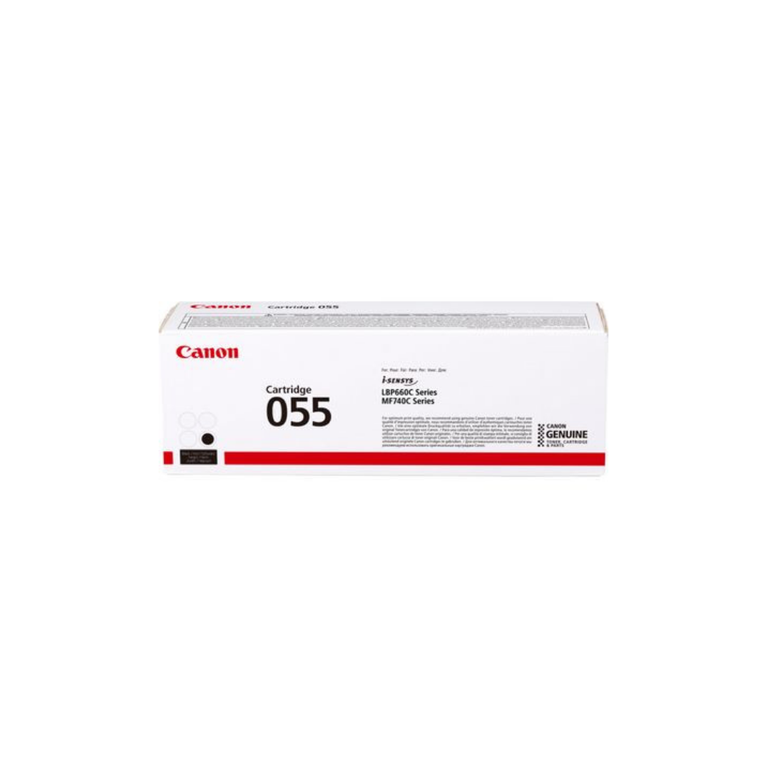 Canon Toner CRG 055  Black - LBP663Cdw / LBP664Cx / MF742Cdw / MF744Cdw / MF746Cx - Yield 2 300