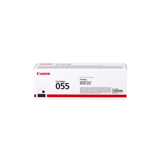 Canon Toner CRG 055  Black - LBP663Cdw / LBP664Cx / MF742Cdw / MF744Cdw / MF746Cx - Yield 2 300