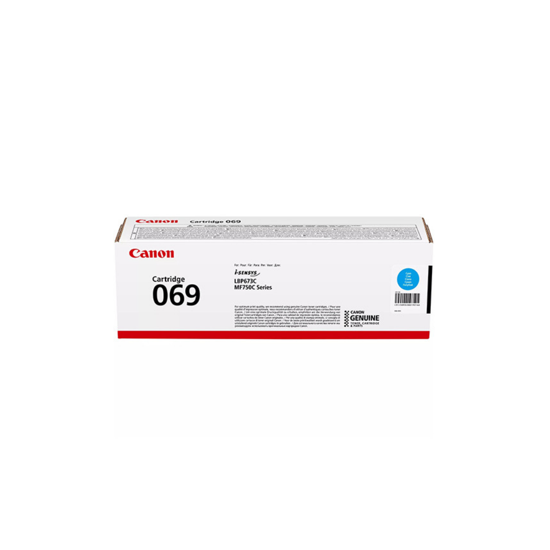 Canon Toner CRG 069 Cyan - MF754 - Yield 1900