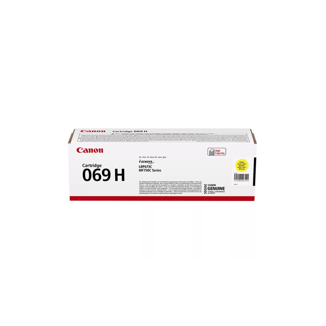 Canon Toner CRG 069 H/Yield Yellow - MF754 - Yield 5500