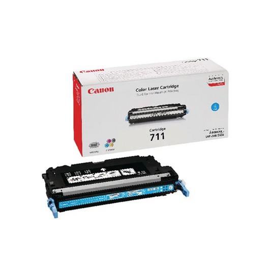 Canon Toner Cartridge 711 Cyan - LBP5300, LBP5360, MF9130, 9170, 9220Cdn, 9280Cdn = 6,000 pages