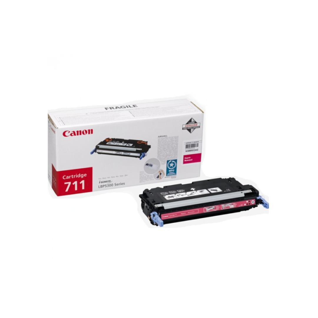 Canon Toner Cartridge 711 Magenta - LBP5300, LBP5360, MF9130, 9170, 9220Cdn, 9280Cdn = 6,000 pages