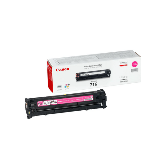 Canon Toner Cartridge 716 Magenta - LBP5050, MF8030Cn, 8040Cn, 8050Cn, 8080Cw = 1,500 pages