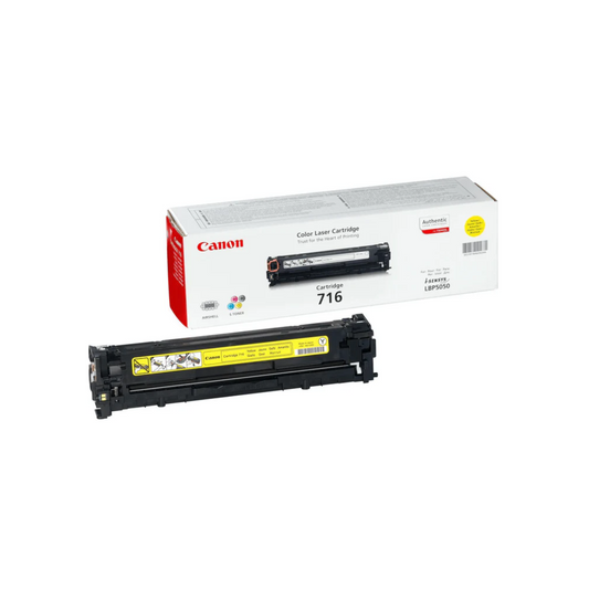 Canon Toner Cartridge 716 Yellow - LBP5050, MF8030Cn, 8040Cn, 8050Cn, 8080Cw = 1,500 pages