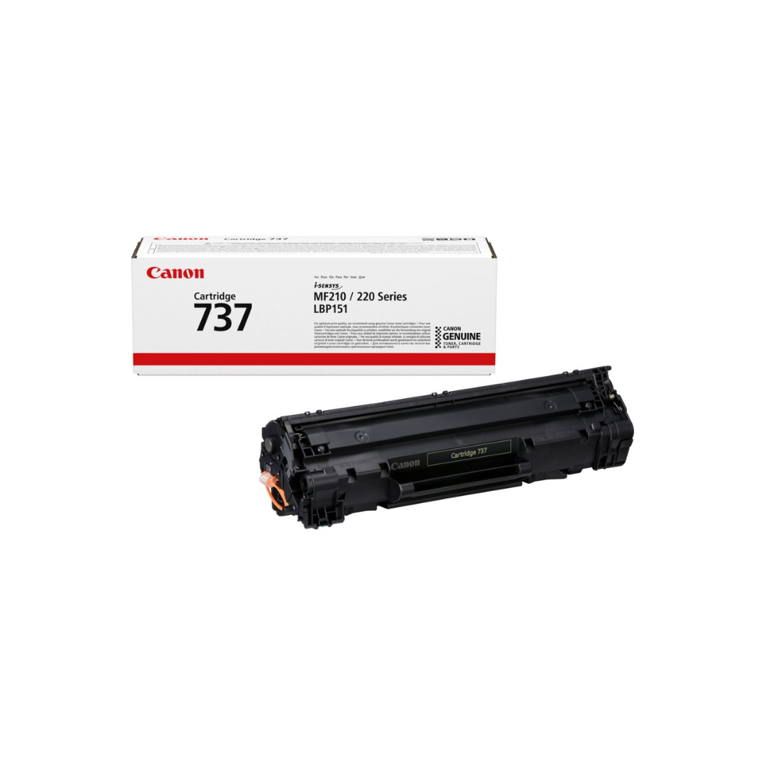 Canon Toner Cartridge 737 Black - I-SENSYS MF211, MF212w, 216, MF217w, MF226dn, MF229w = 2,400 pages
