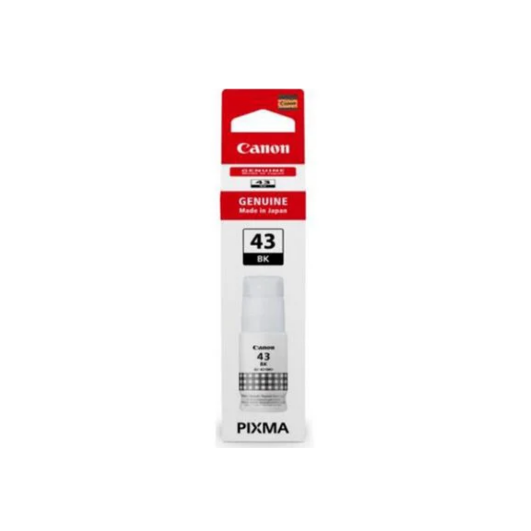 Canon GI-43 Black Ink Bottle = Yield of 3,800 4 x 6 photos