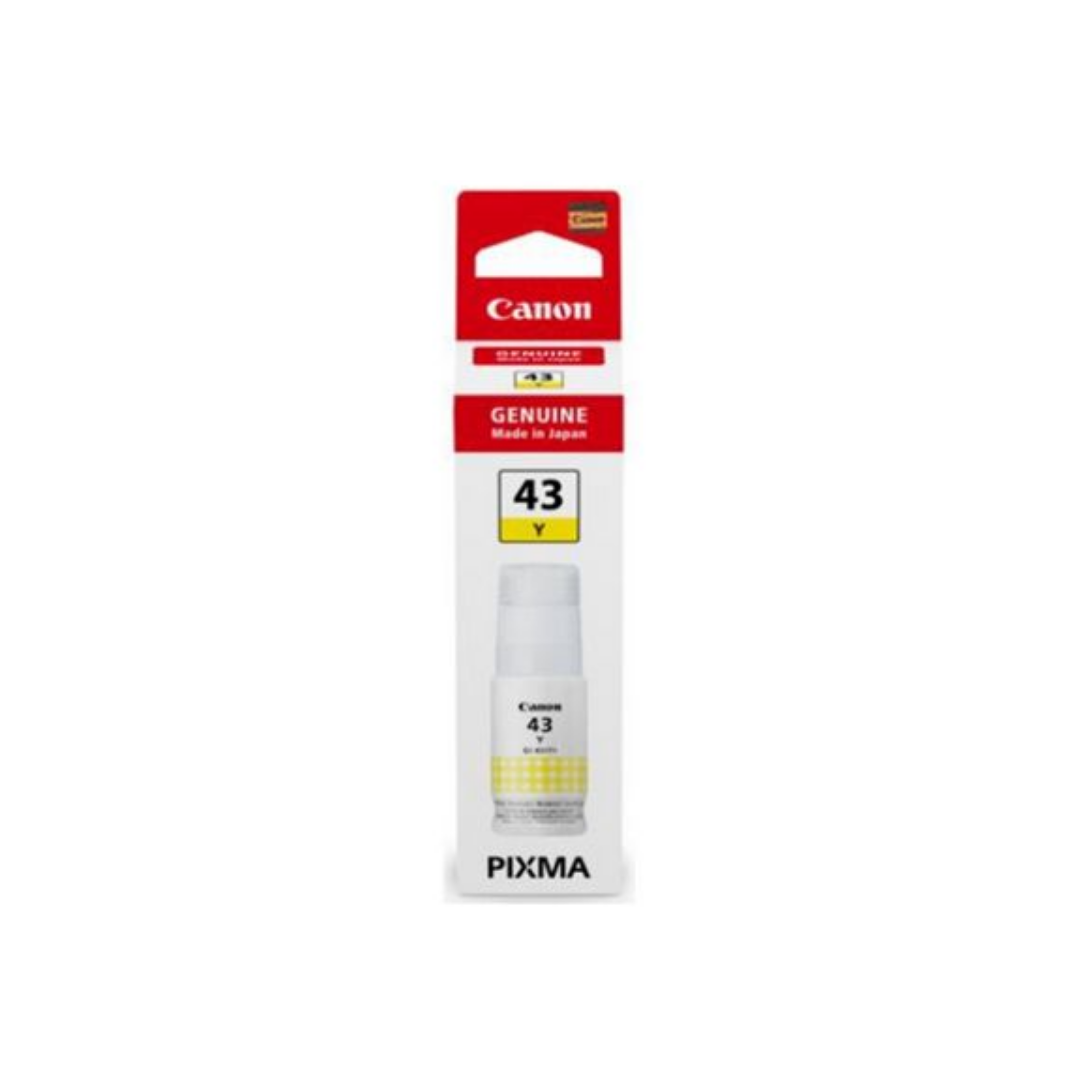 Canon GI-43 Yellow Ink Bottle = Yield of 3,800 4 x 6 photos