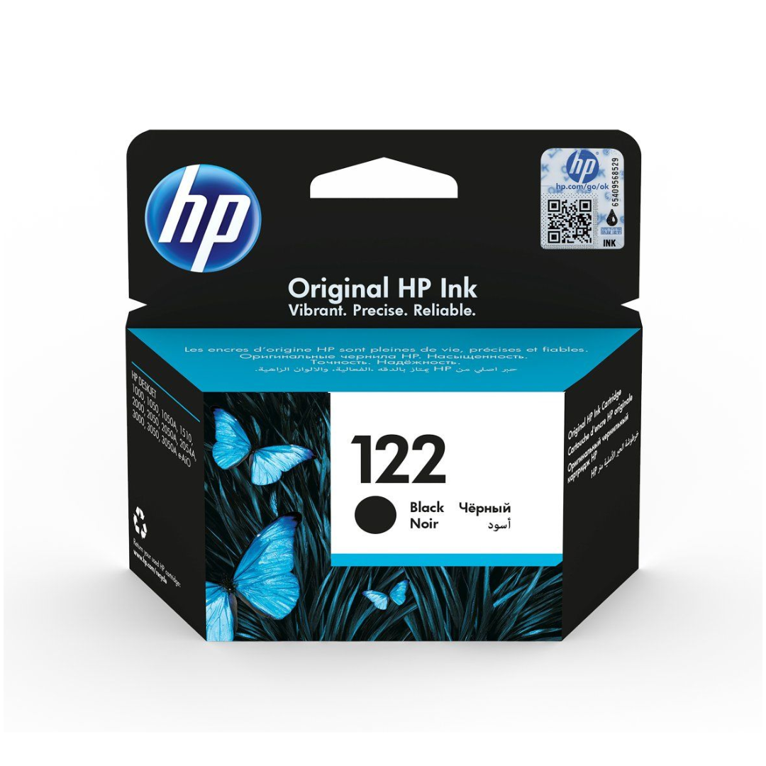 HP 122 Black Ink Cartridge