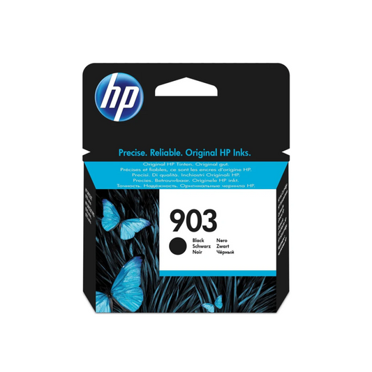 HP 903 Black Original Ink Cartridge. ~300 pages