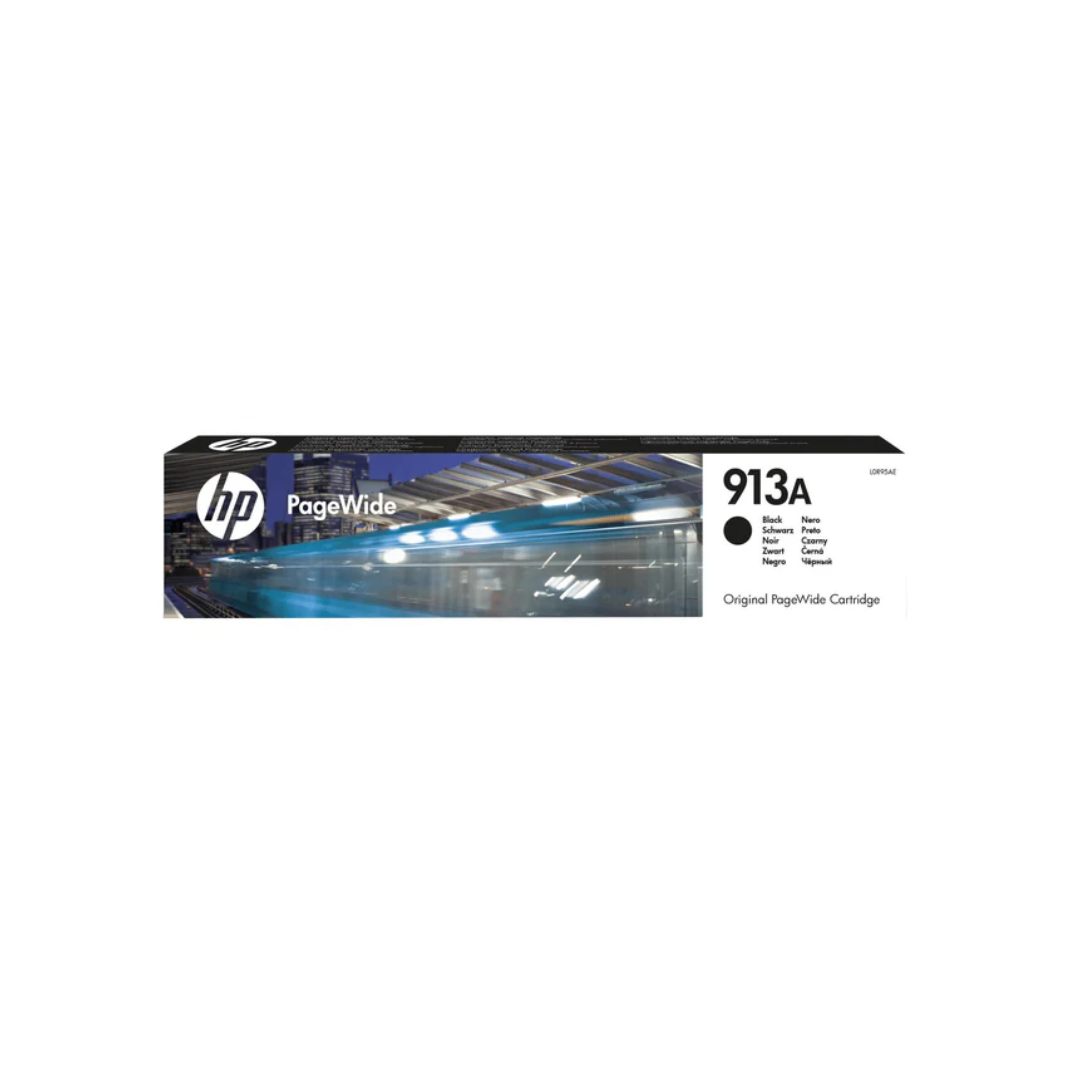 HP 913A Black Original PageWide Cartridge. ~3,500 pages