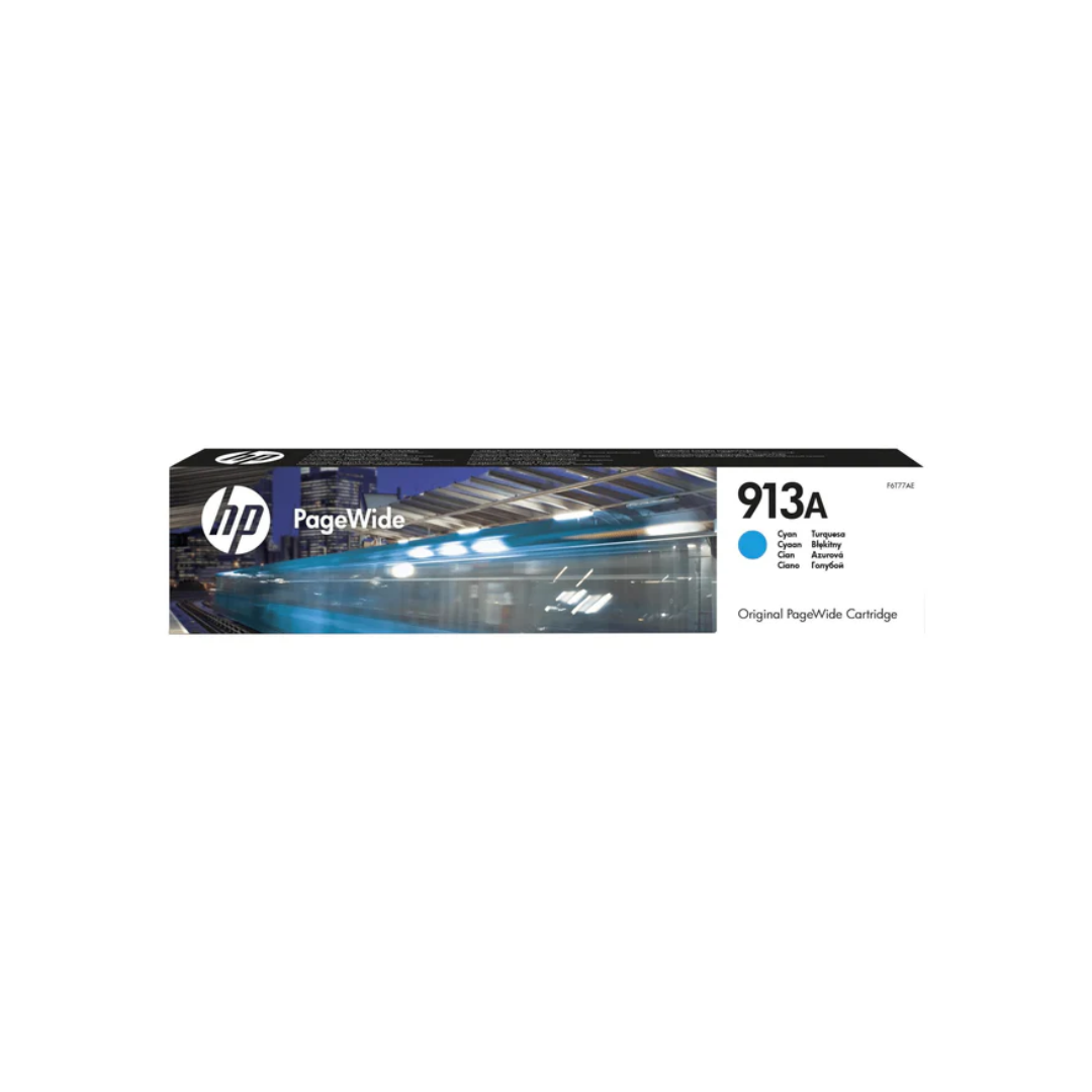 HP 913A Cyan Original PageWide Cartridge. ~3,000 pages