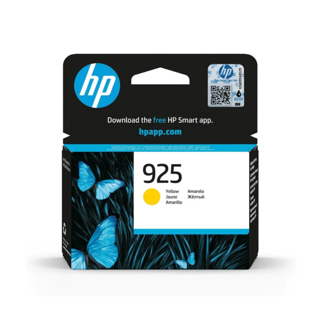 HP 925 Yellow Original Ink Cartridge. ~400 pages