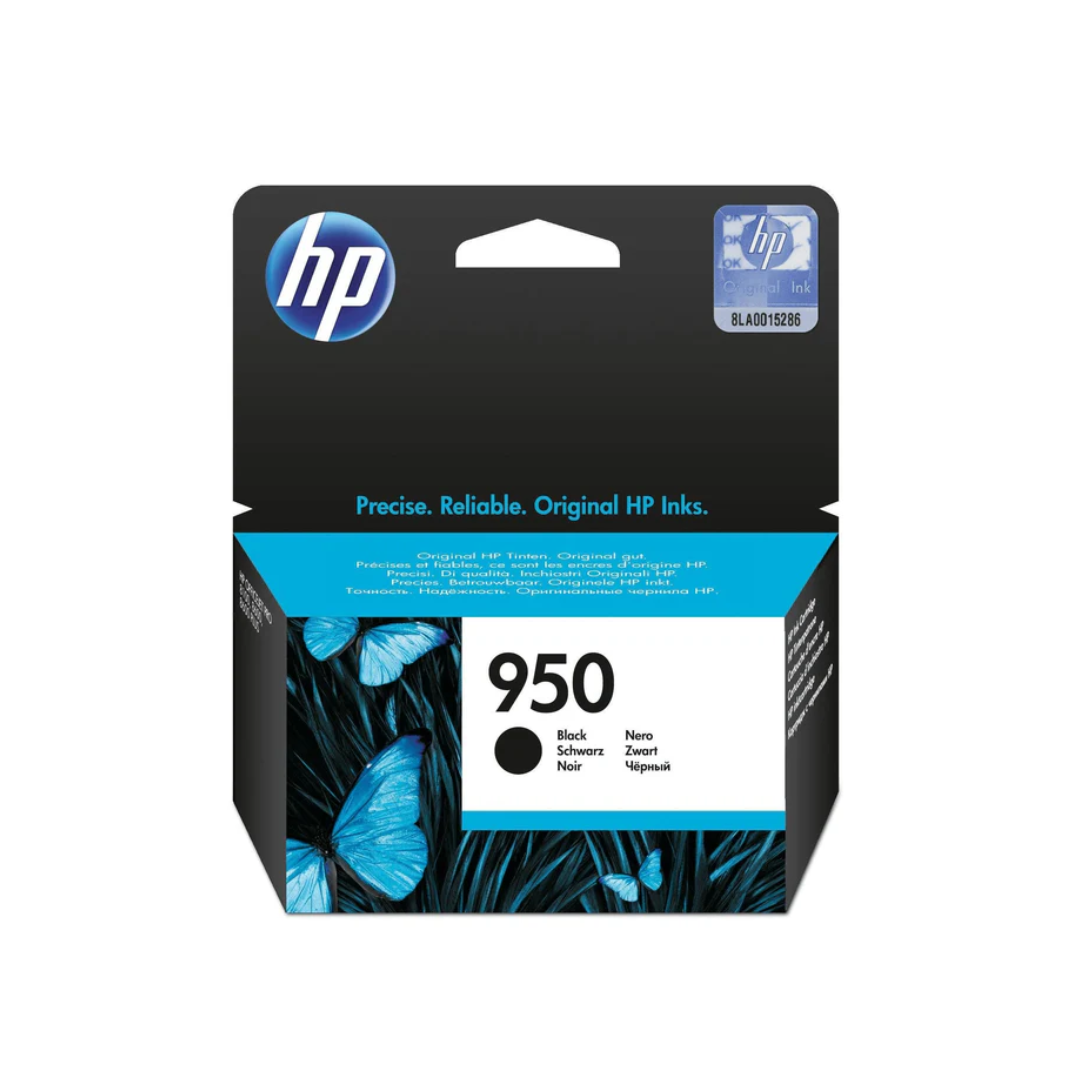 HP 950 Black Original Ink Cartridge. ~1,000 pages