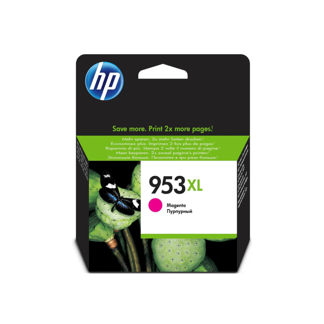HP 953XL High Yield Magenta Original Ink Cartridge. ~1,600 pages