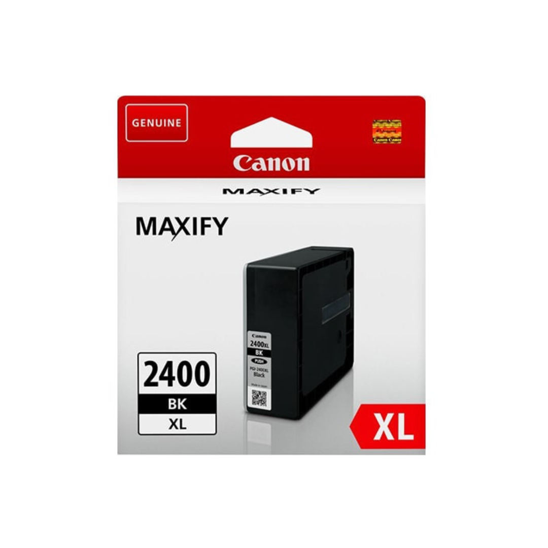 Canon PGI-2400XL Black Ink Cartridge - IB4040, IB4140, MB5040, MB5140, MB5340, MB5440 = 2,500 pages